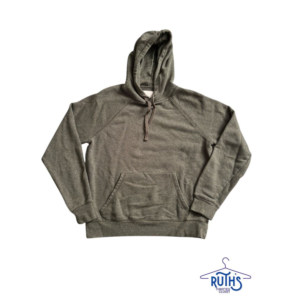 Everlane Green Hoodie Sweater Sweatshirt with Pocket